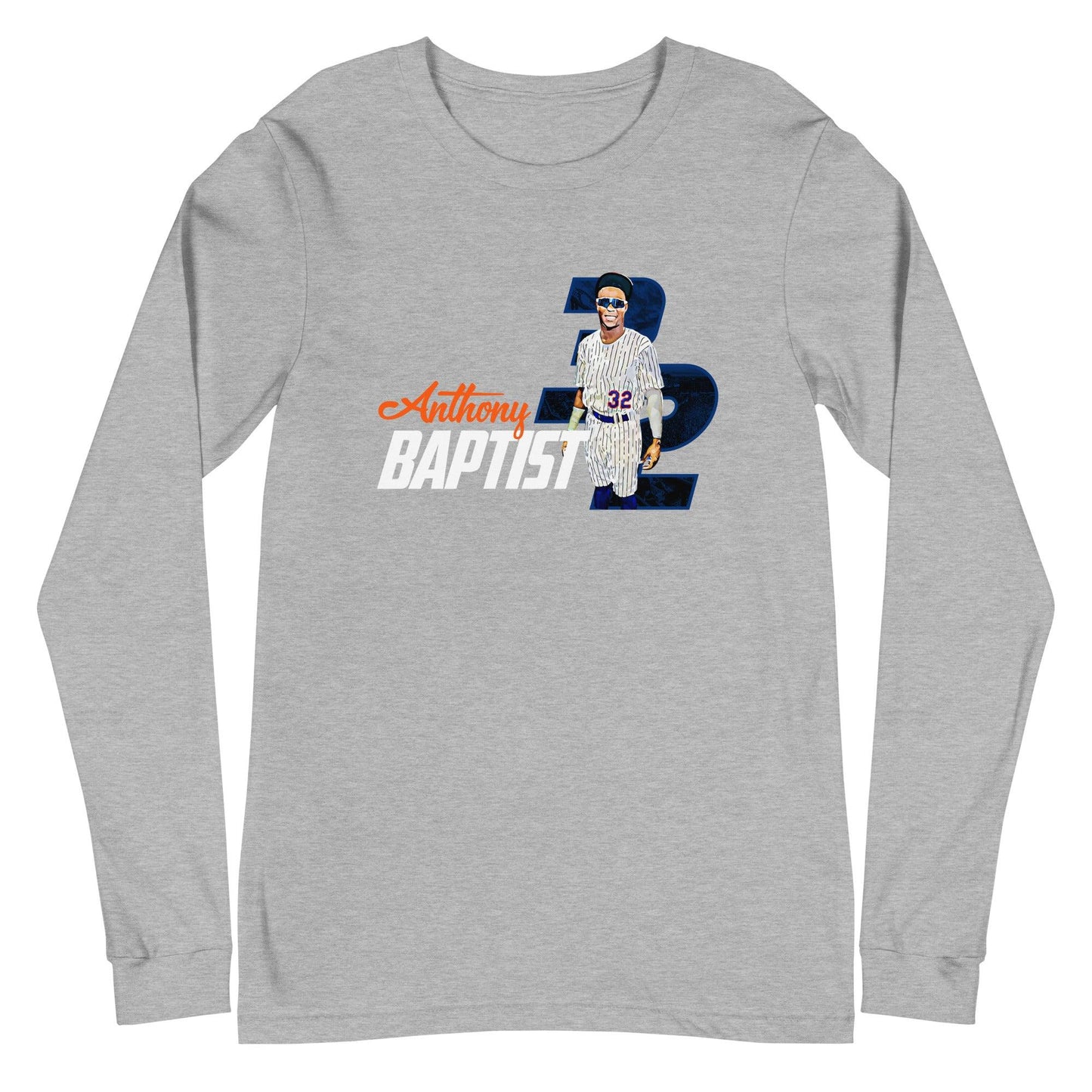 Anthony Baptist "Gameday" Long Sleeve Tee - Fan Arch