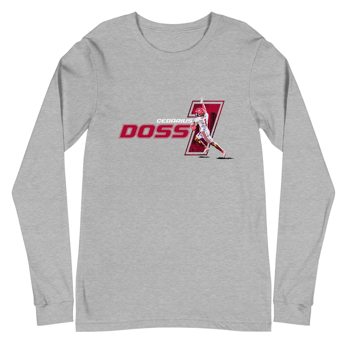 Cedarius Doss "Gameday" Long Sleeve Tee - Fan Arch