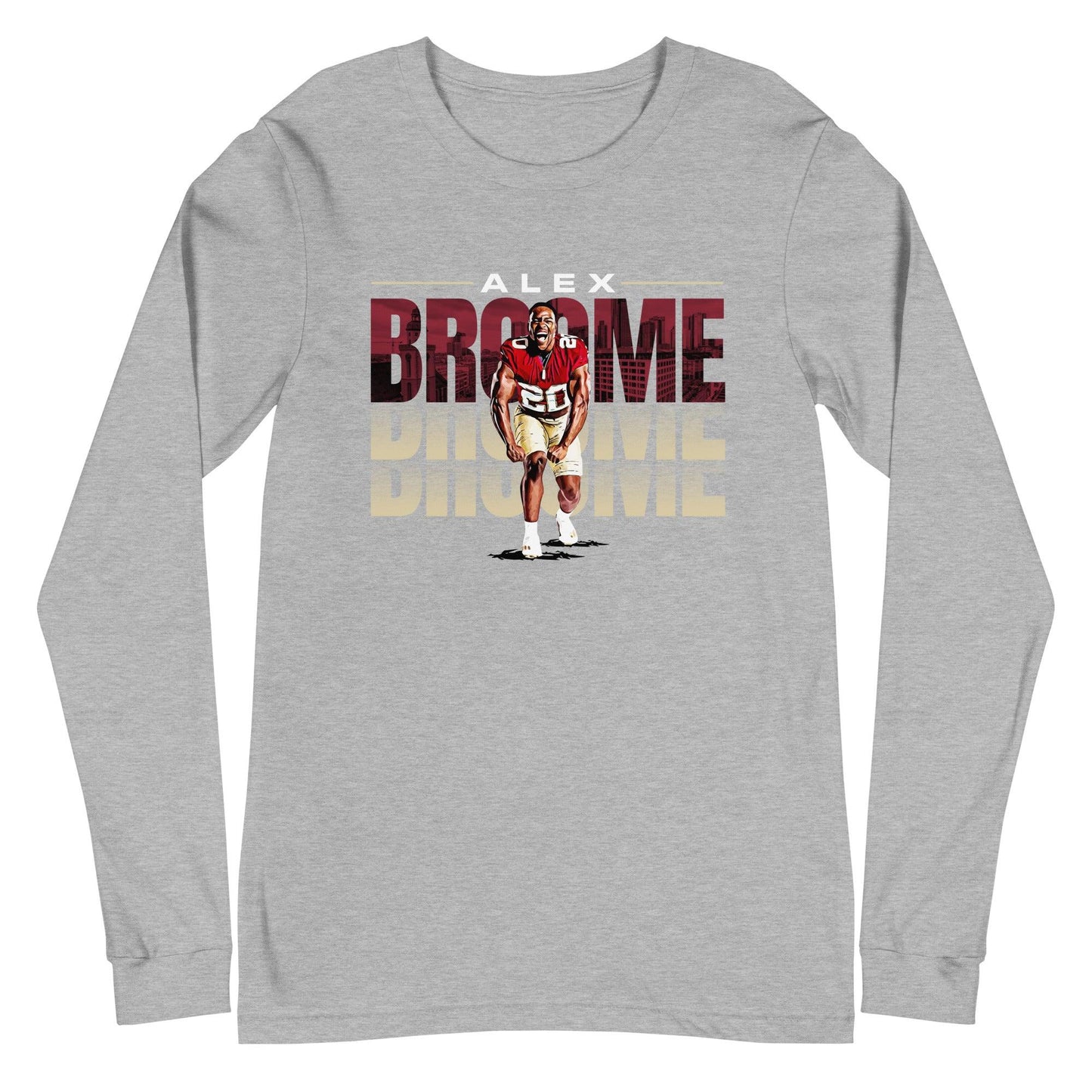 Alex Broome "Gameday" Long Sleeve Tee - Fan Arch
