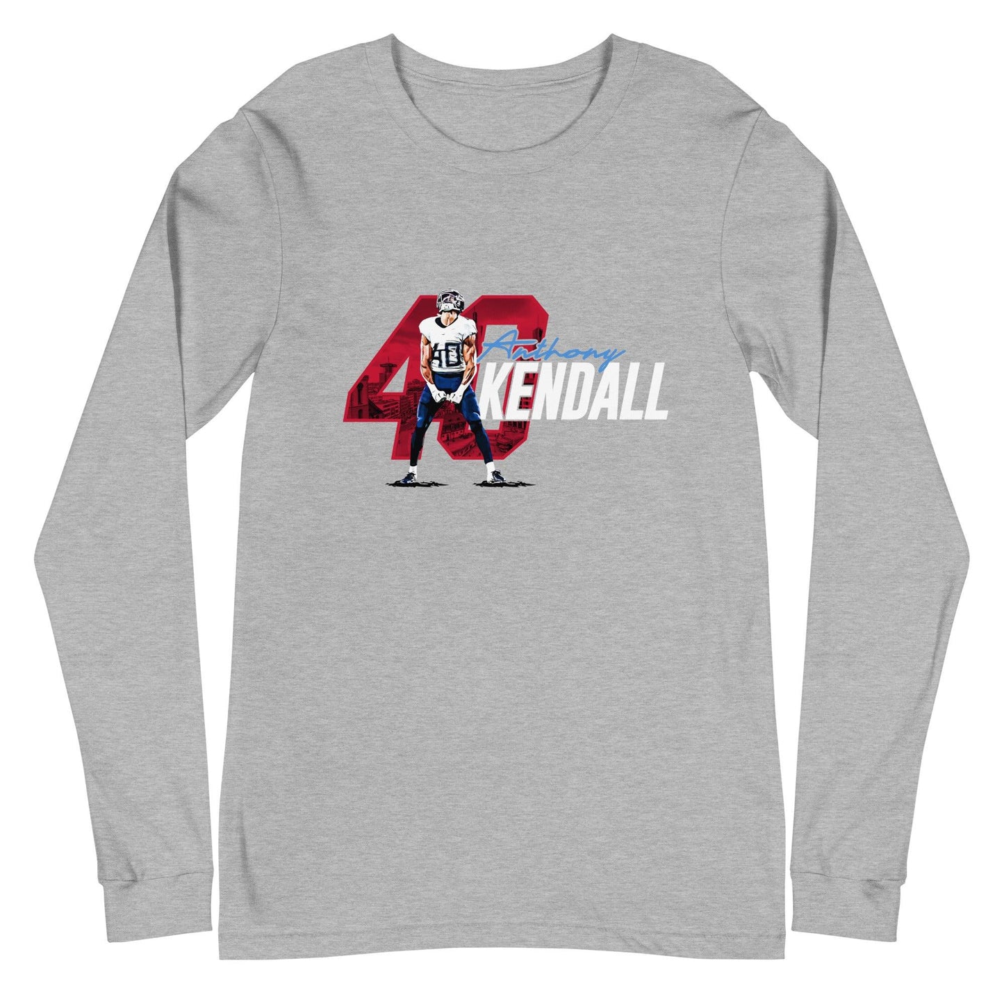 Anthony Kendall "Gameday" Long Sleeve Tee - Fan Arch