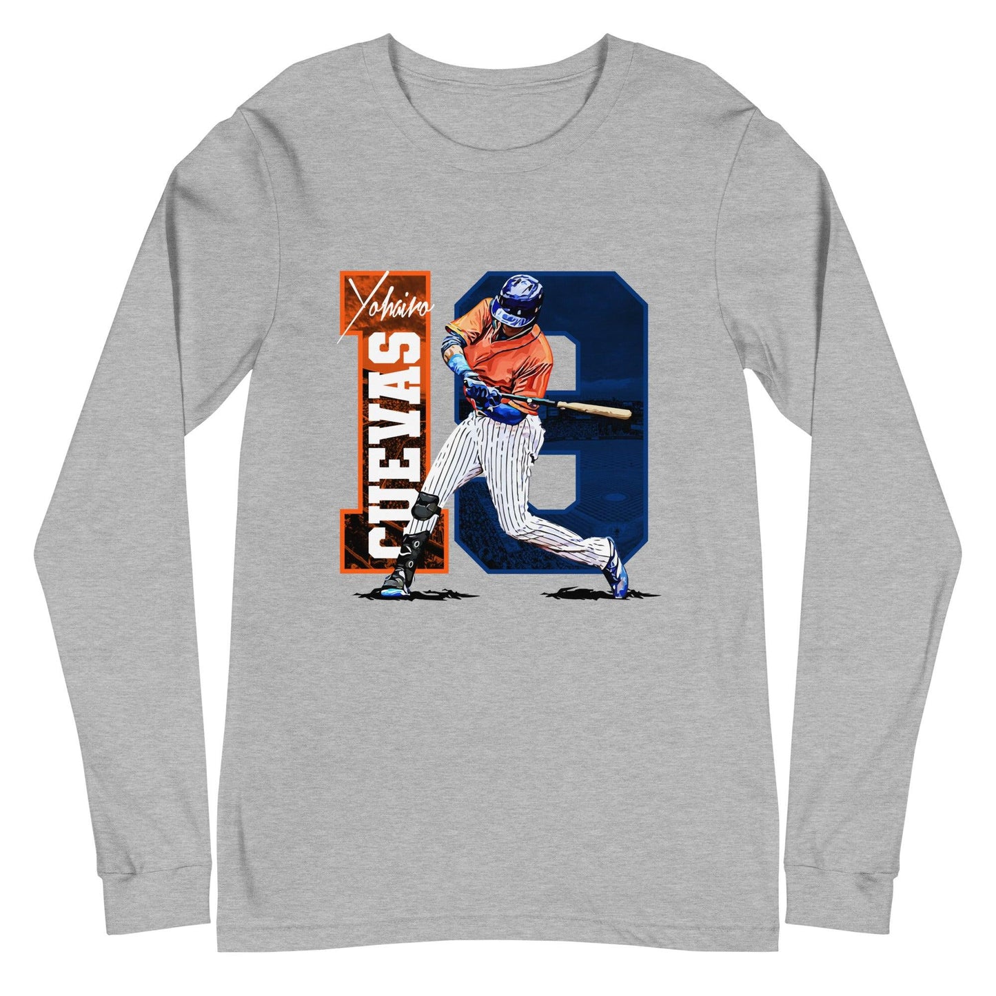 Yohairo Cuevas "Gameday" Long Sleeve Tee - Fan Arch