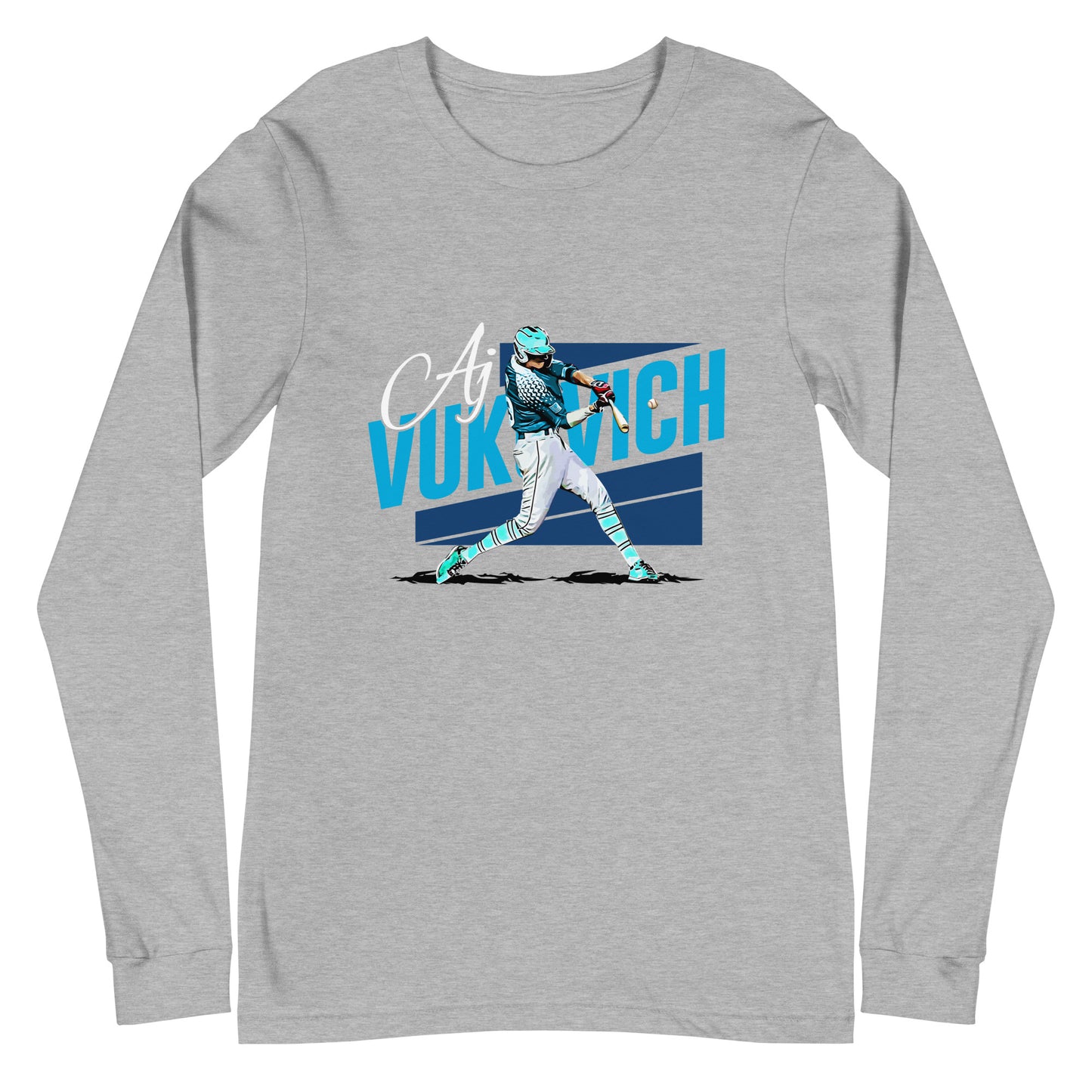 AJ Vukovich "Icon" Long Sleeve Tee - Fan Arch