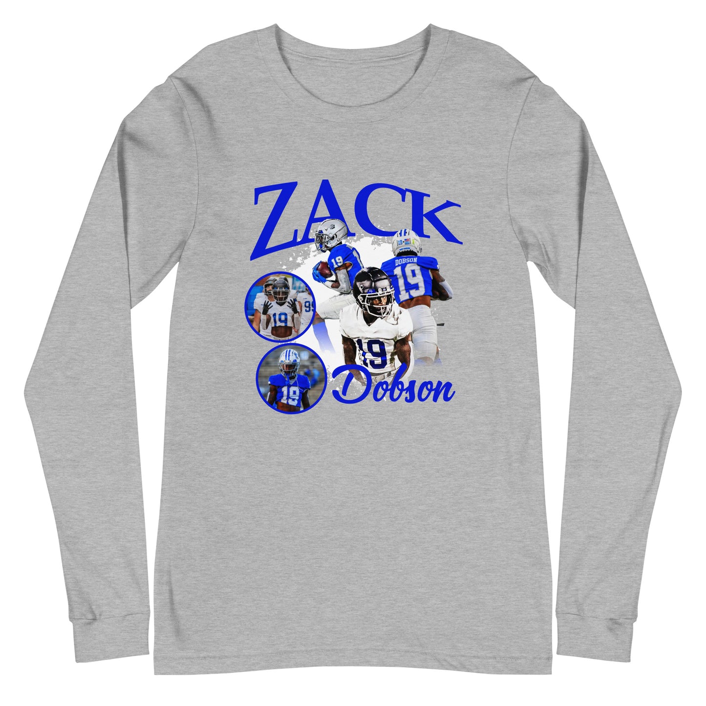 Zack Dobson "Vintage" Long Sleeve Tee - Fan Arch
