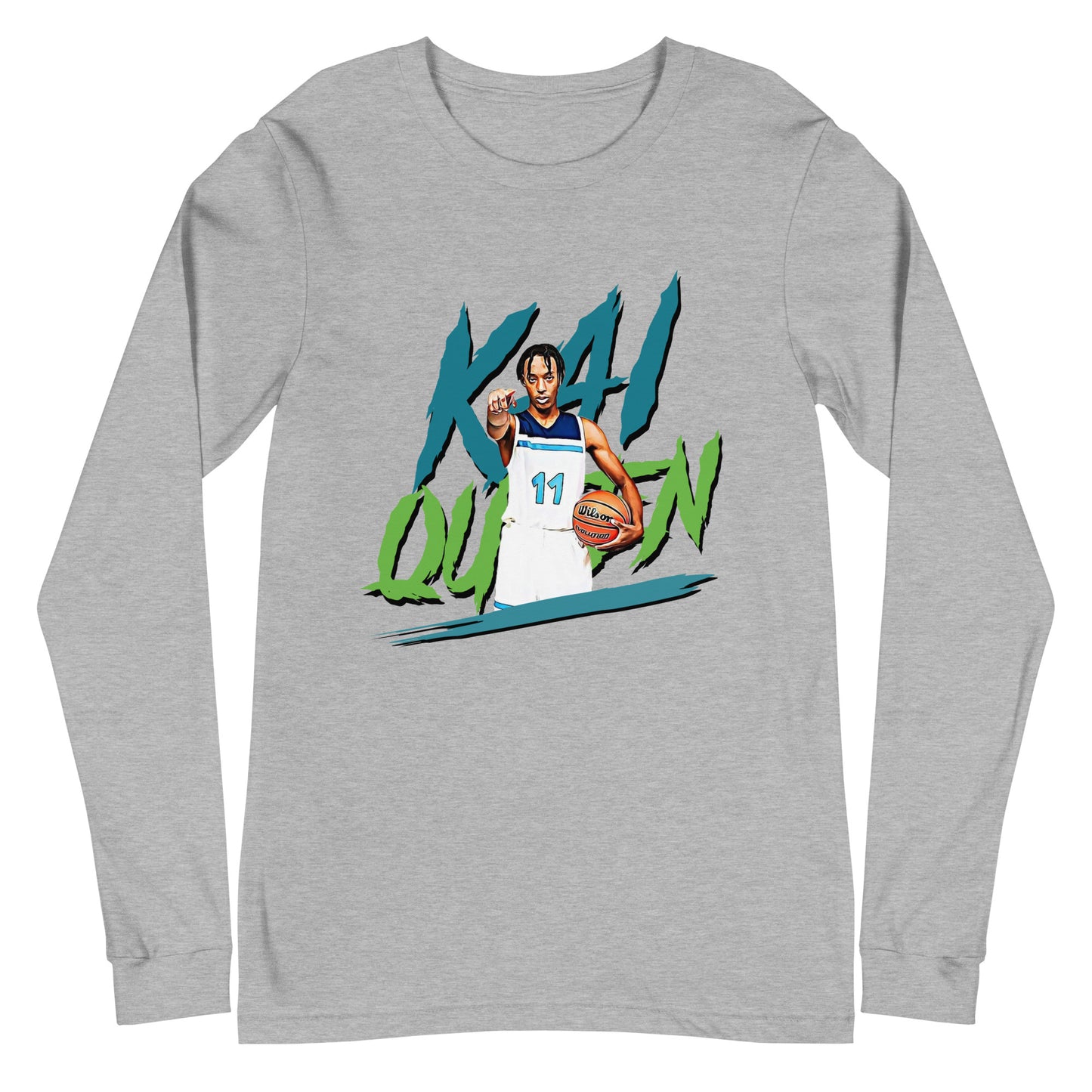 Kai Queen "Gameday" Long Sleeve Tee - Fan Arch
