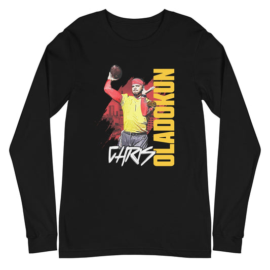 Chris Oladokun "Gameday" Long Sleeve Tee - Fan Arch