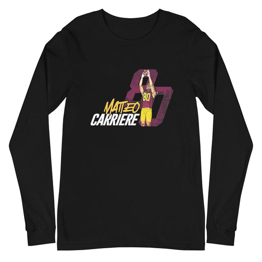 Matteo Carriere "Gameday" Long Sleeve Tee - Fan Arch