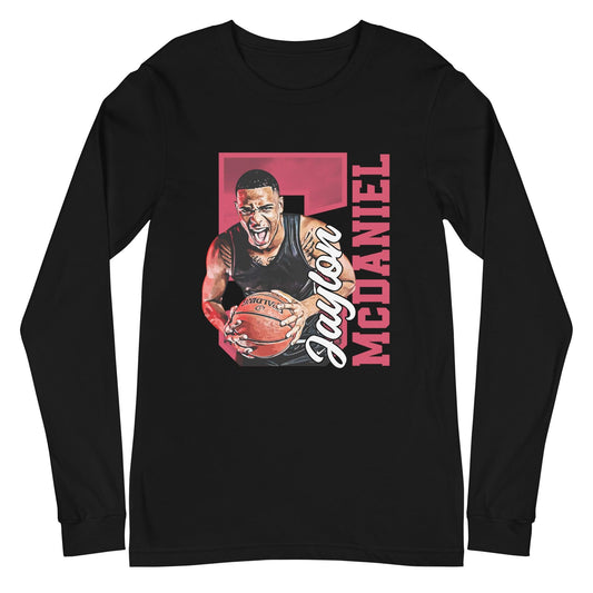 Jaylon McDaniel "Gameday" Long Sleeve Tee - Fan Arch