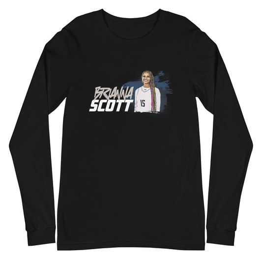 Brianna Scott "Gameday" Long Sleeve Tee - Fan Arch