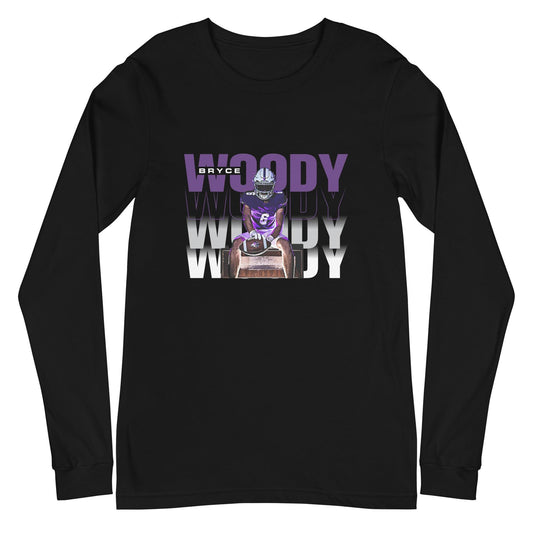 Bryce Woody "Gameday" Long Sleeve Tee - Fan Arch