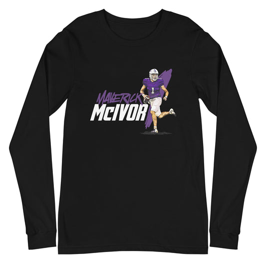 Maverick McIvor "Gameday" Long Sleeve Tee - Fan Arch