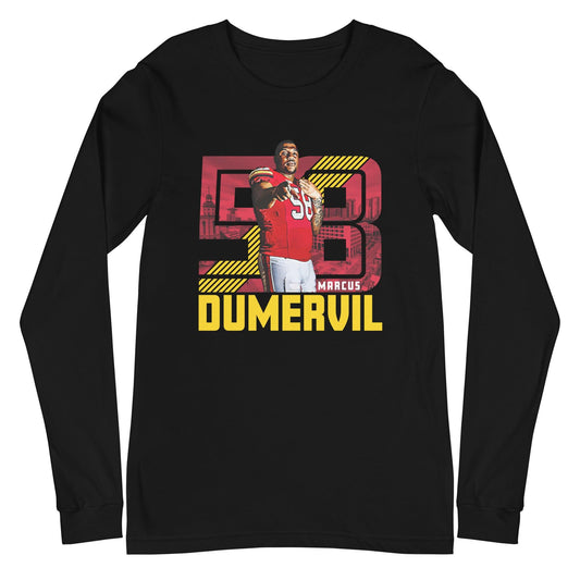 Marcus Dumervil "Gameday" Long Sleeve Tee - Fan Arch