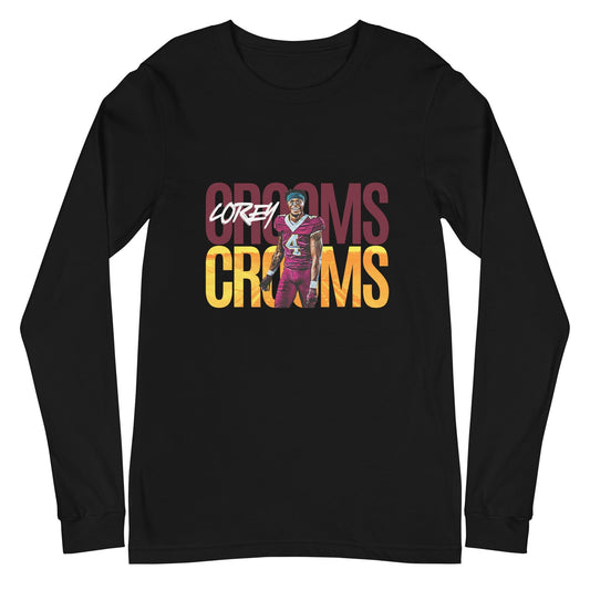 Corey Crooms "Gameday" Long Sleeve Tee - Fan Arch