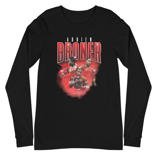 Adrien Broner "Vintage" Long Sleeve Tee - Fan Arch