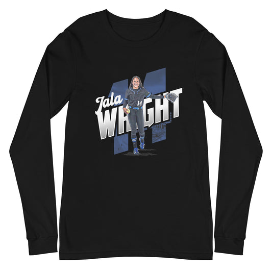 Jala Wright "Gameday" Long Sleeve Tee - Fan Arch