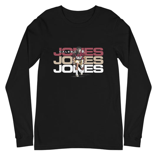 Caleb Jones "Gameday" Long Sleeve Tee - Fan Arch