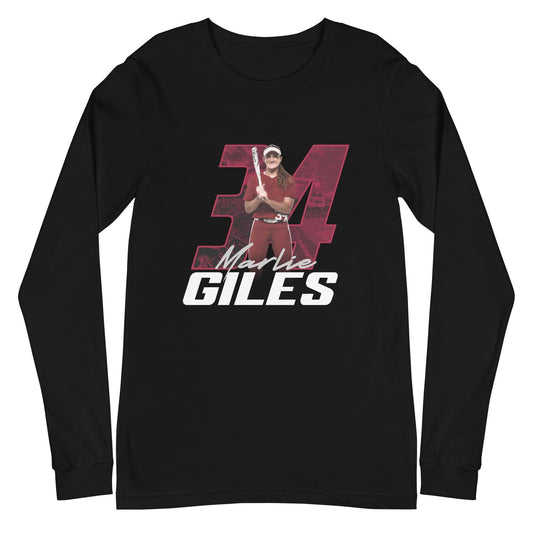 Marlie Giles "Gameday" Long Sleeve Tee - Fan Arch