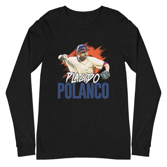 Placido Polanco "Gameday" Long Sleeve Tee - Fan Arch