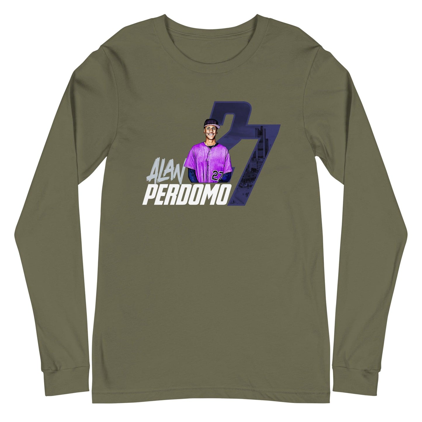 Alan Perdomo "Gameday" Long Sleeve Tee - Fan Arch
