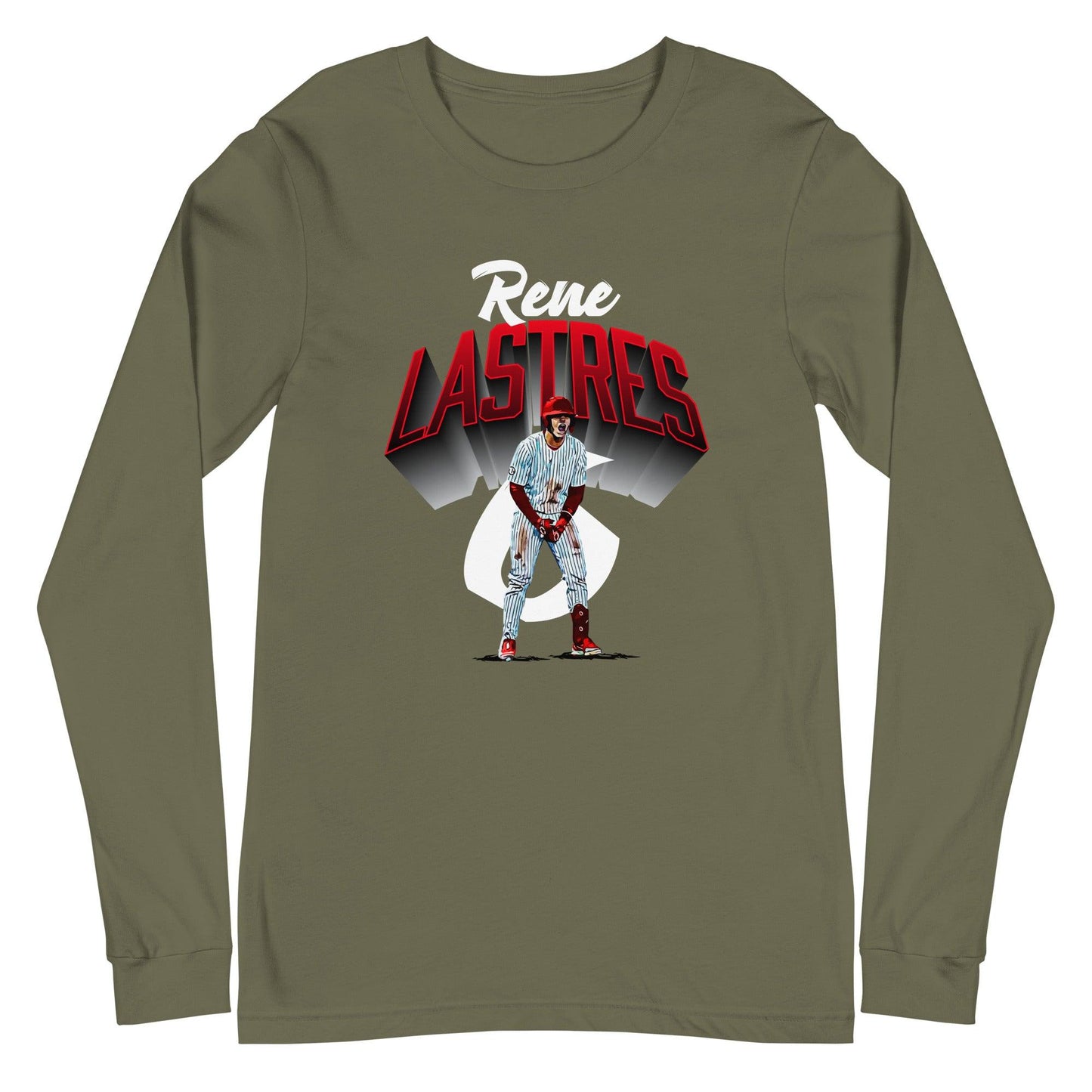 Rene Lastres "Gameday" Long Sleeve Tee - Fan Arch
