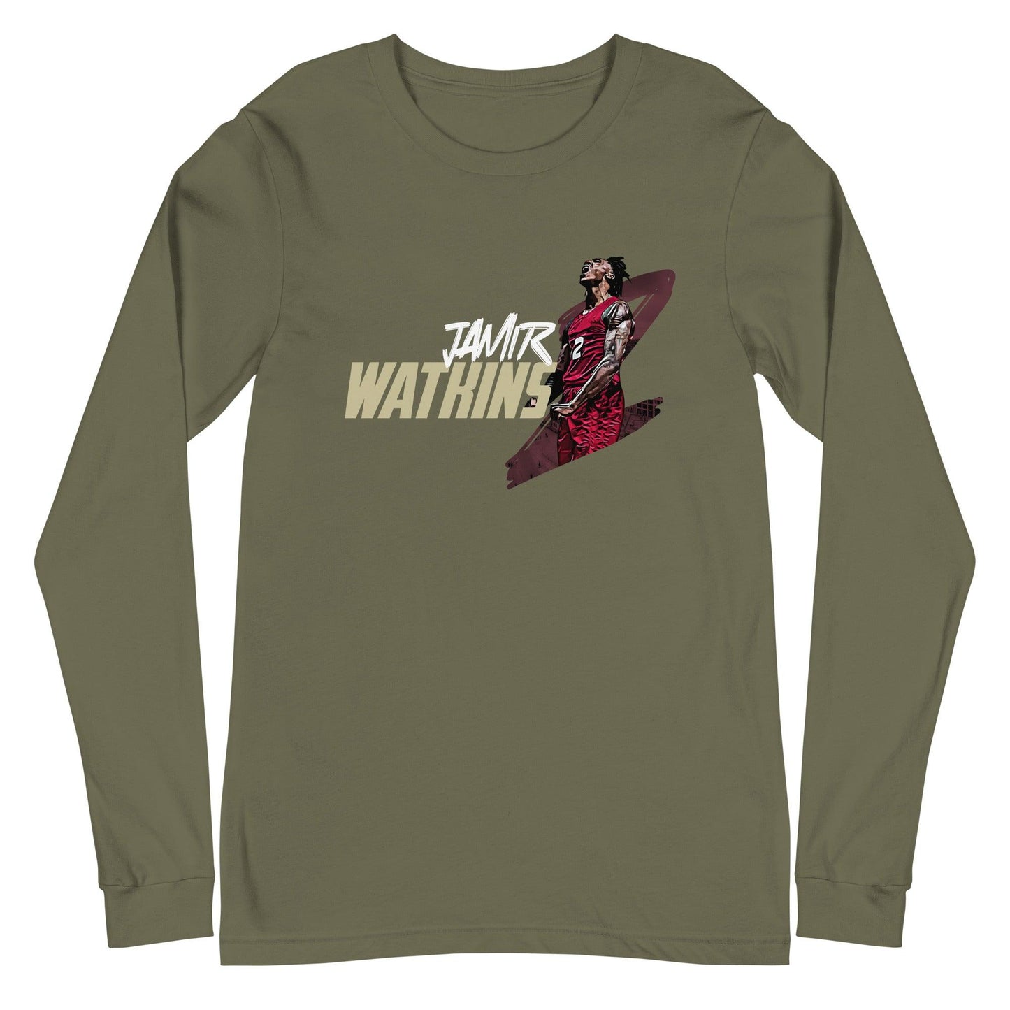 Jamir Watkins "Signature" Long Sleeve Tee - Fan Arch