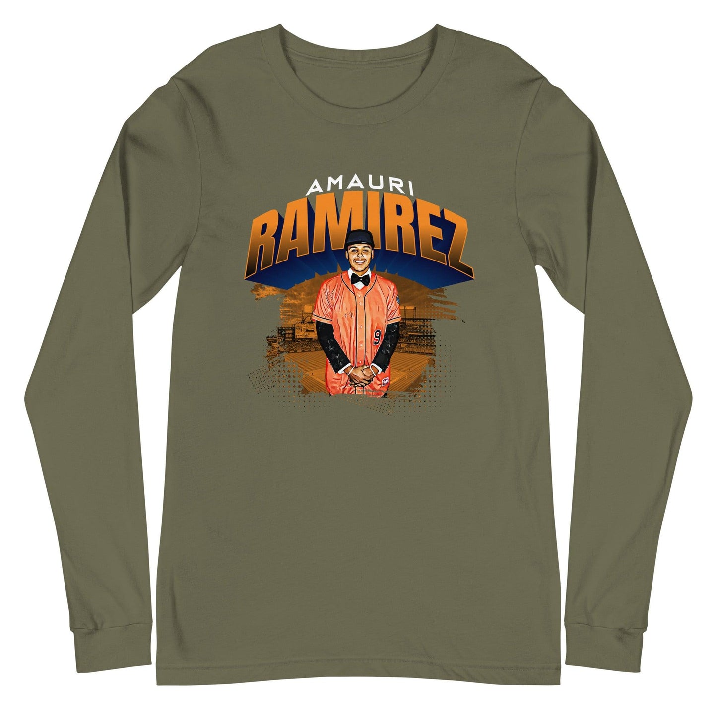 Amauri Ramirez "Gameday" Long Sleeve Tee - Fan Arch