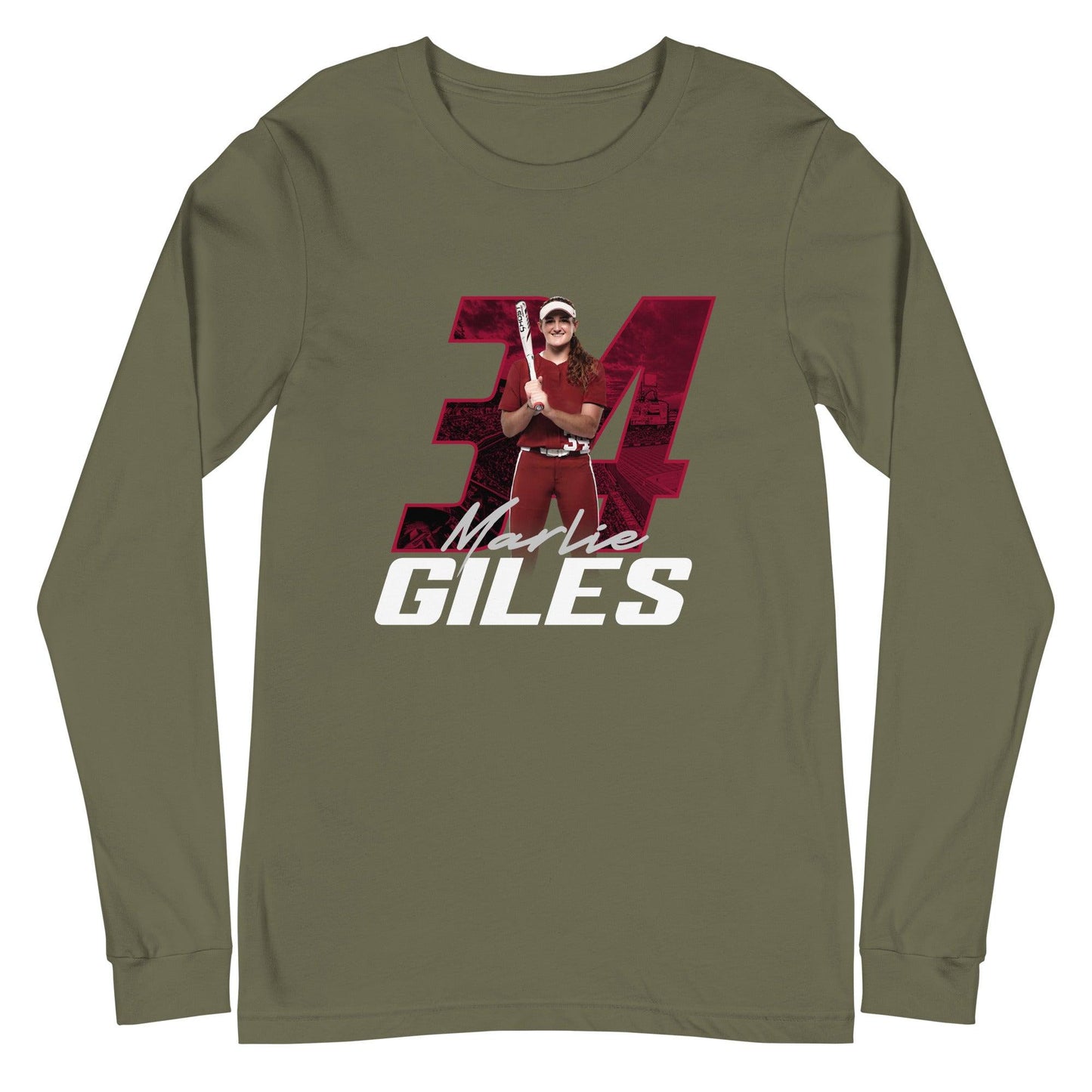 Marlie Giles "Gameday" Long Sleeve Tee - Fan Arch