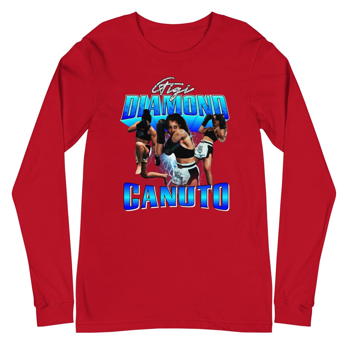 Giovanna Canuto "Fight Week" Long Sleeve Tee - Fan Arch