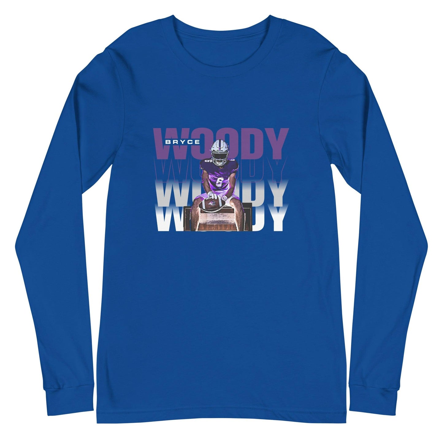 Bryce Woody "Gameday" Long Sleeve Tee - Fan Arch
