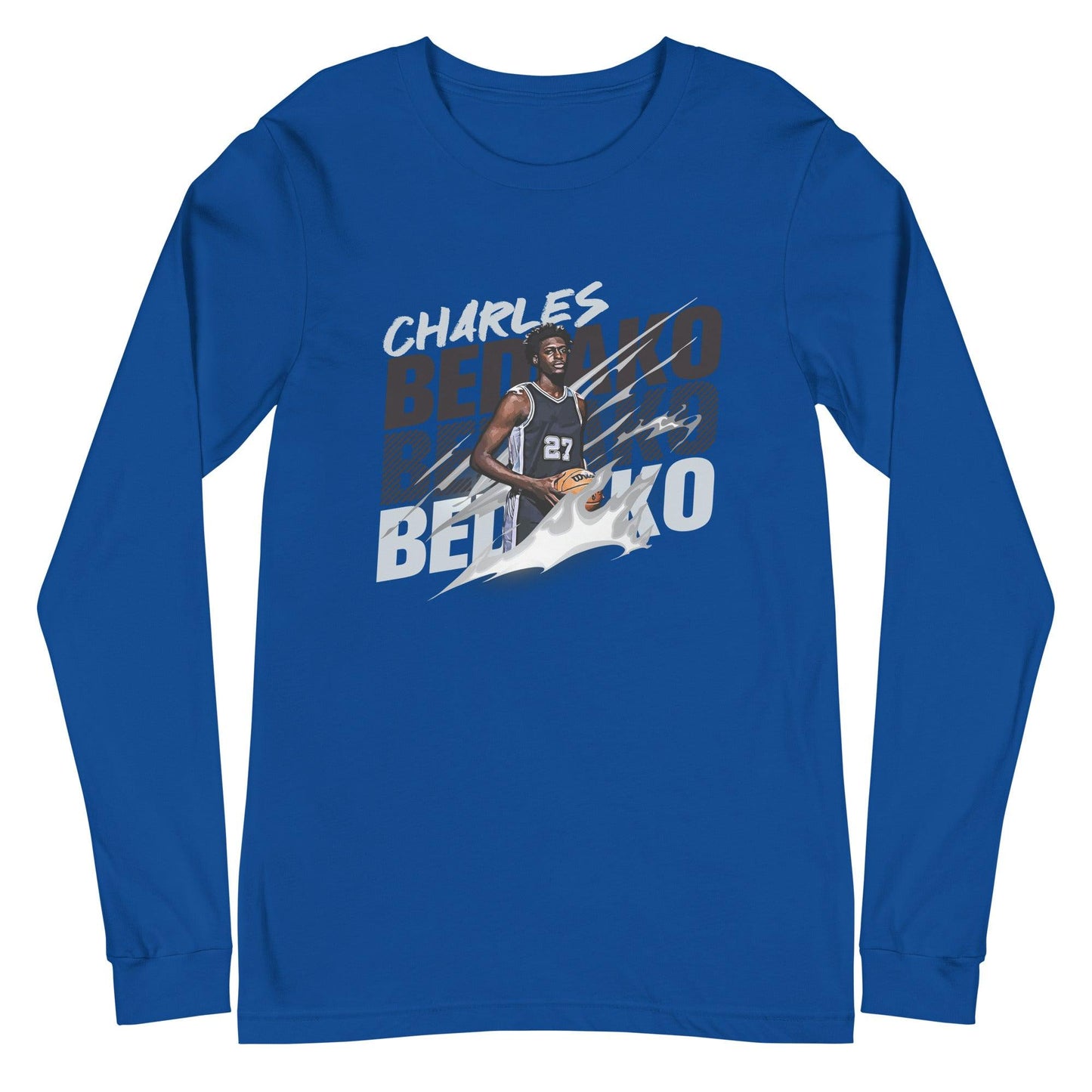 Charles Bediako "Gameday" Long Sleeve Tee - Fan Arch
