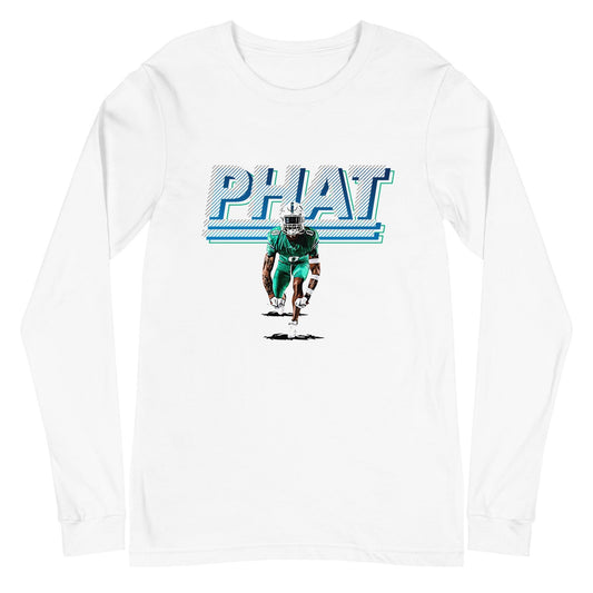 John Thomas Jiles Jr. "PHAT" Long Sleeve Tee - Fan Arch