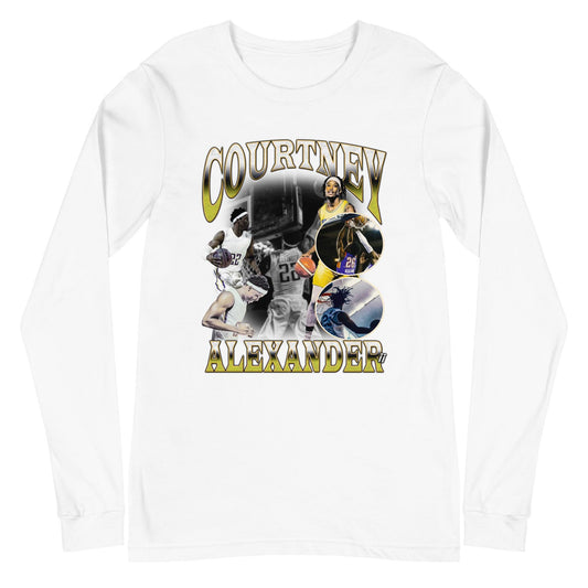 Courtney Alexander "Vintage" Long Sleeve Tee - Fan Arch