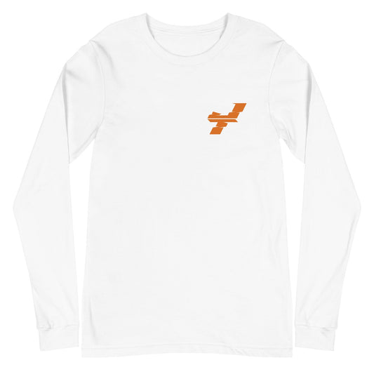 Jerrin Thompson "Signature" Long Sleeve Tee - Fan Arch