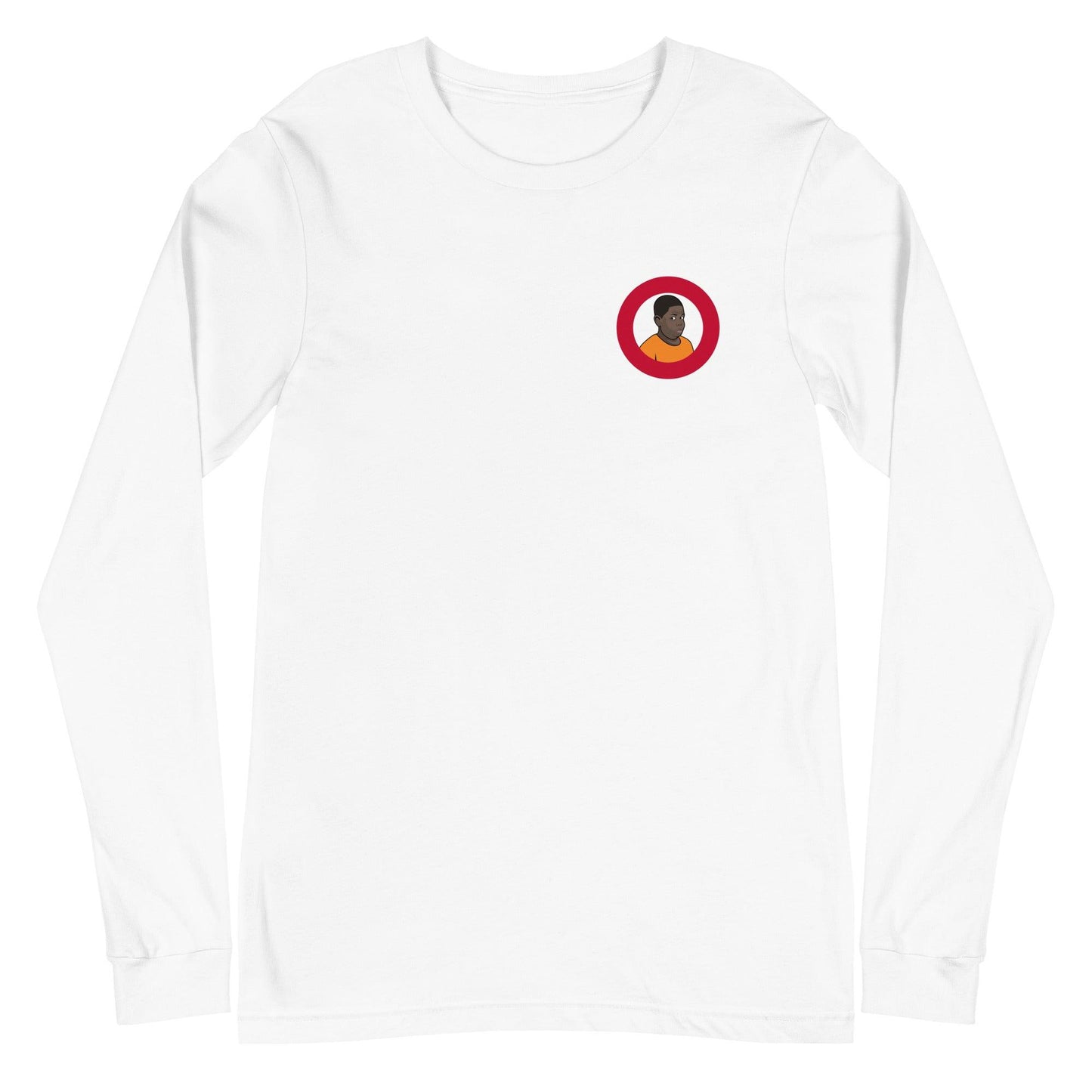 Dieunerst Collin "Side Eye" Long Sleeve Tee - Fan Arch