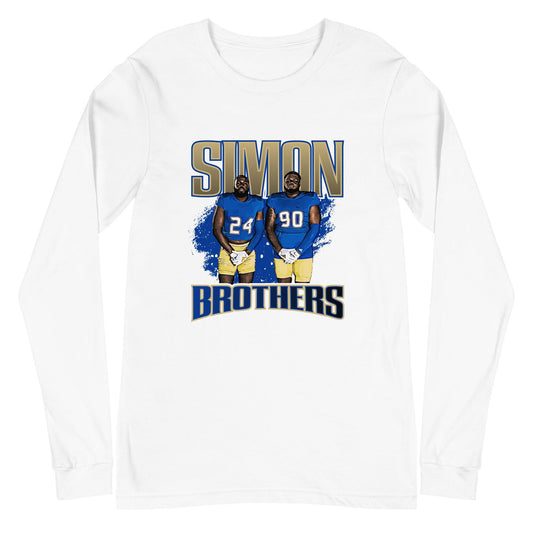 Julien Simon "Simon Brothers" Long Sleeve Tee - Fan Arch