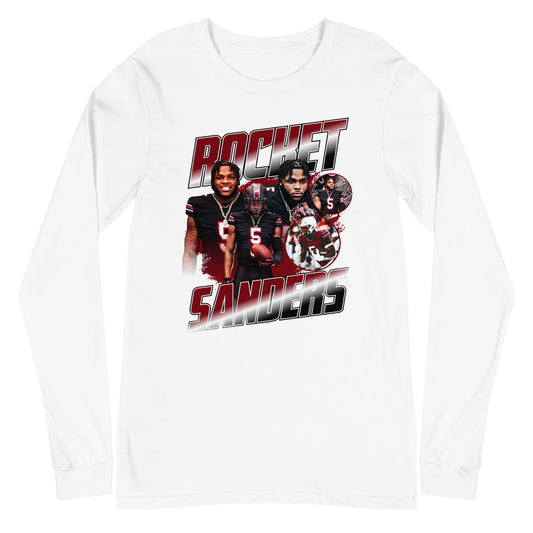 Raheim Sanders "Vintage" Long Sleeve Tee - Fan Arch