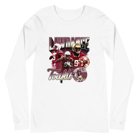 Lawrance Toafili "Vintage" Long Sleeve Tee - Fan Arch
