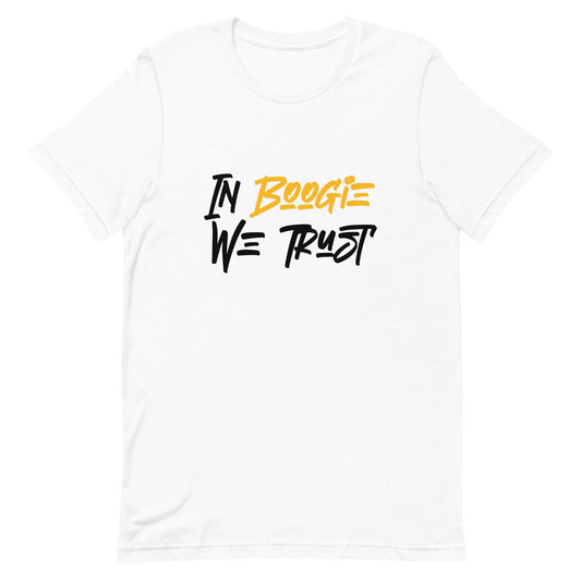 Boogie Roberts "We Trust" t-shirt - Fan Arch