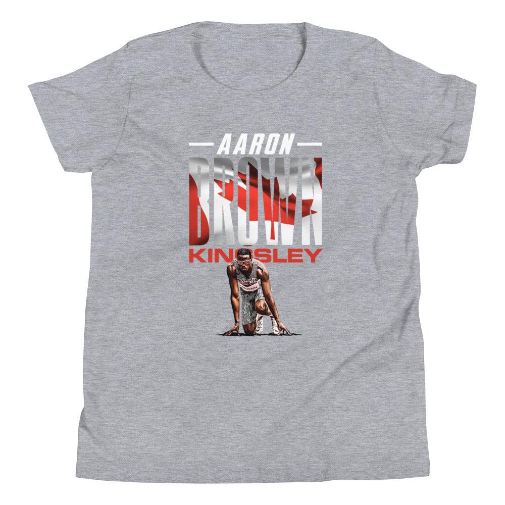 Aaron Kingsley Brown "Gameday" Youth T-Shirt - Fan Arch