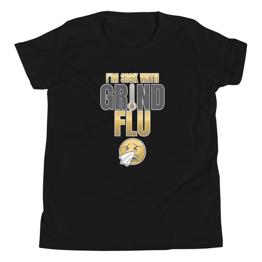 DJ Swearinger "Sick With Grindflu" Youth T-Shirt - Fan Arch