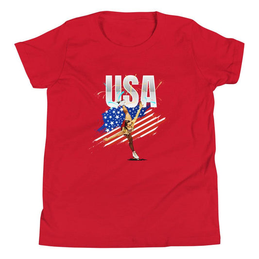 Tonya Harding "USA" Limited Edition Youth T-Shirt - Fan Arch