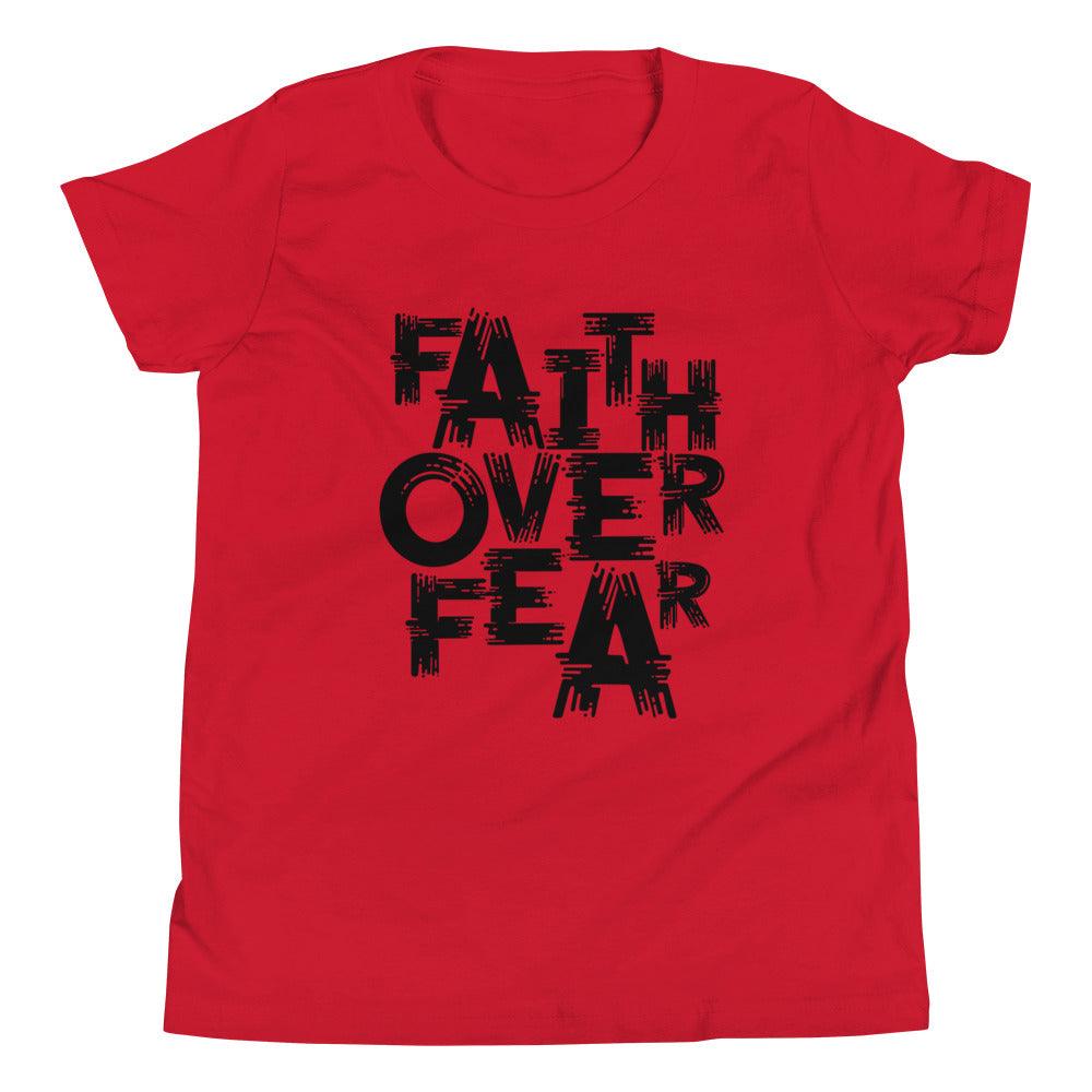 Diondre Borel "Faith Over Fear" Youth T-Shirt - Fan Arch
