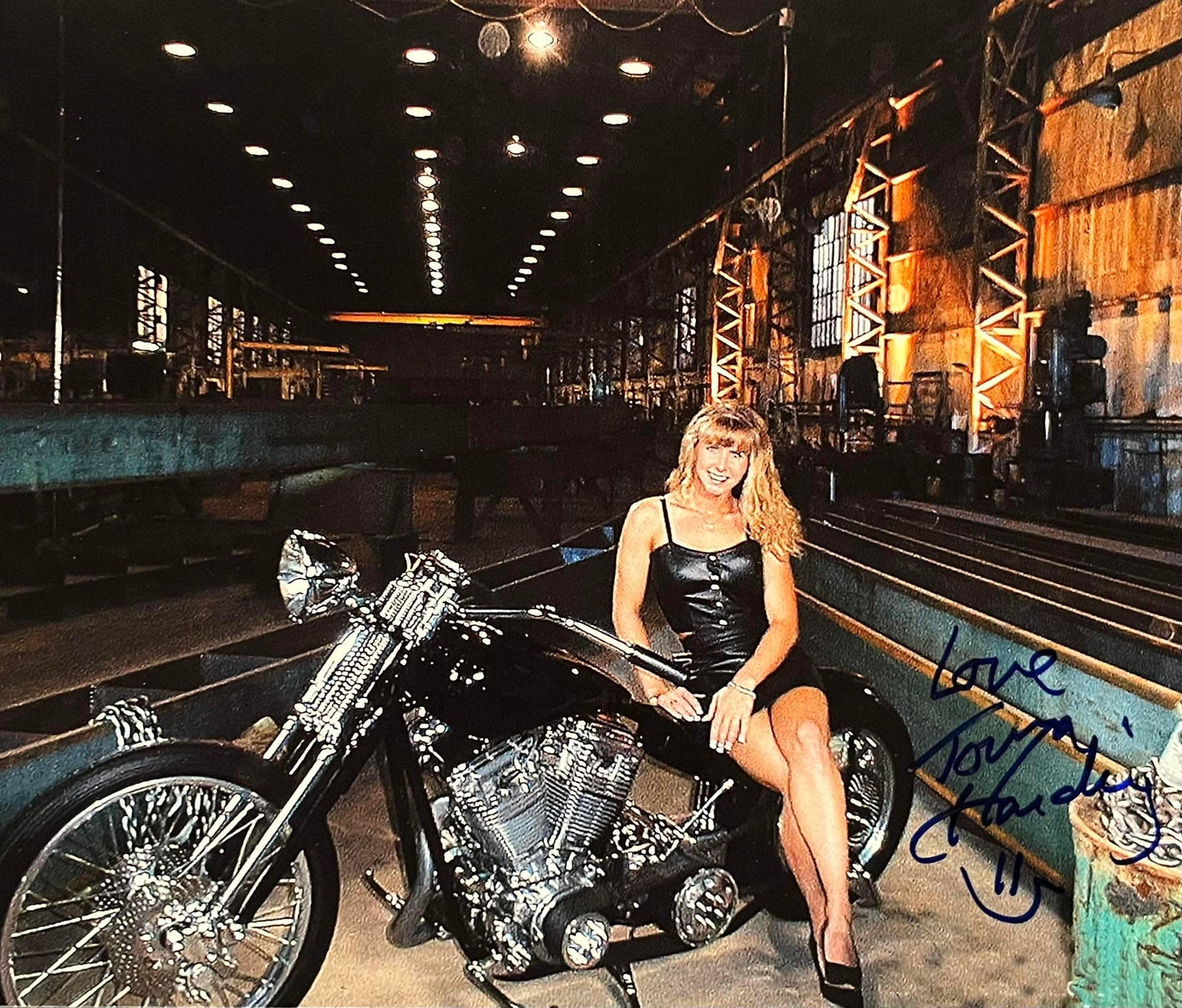 Tonya Harding "Rock & Roll" Signed 8x10