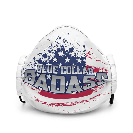 Clay Guida "Blue Collar Badass" face mask - Fan Arch