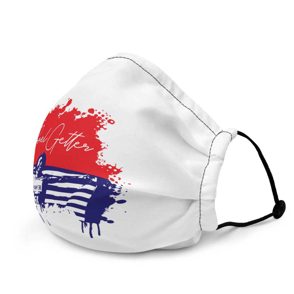 Kiara Parker "Goal Getter" Premium face mask - Fan Arch