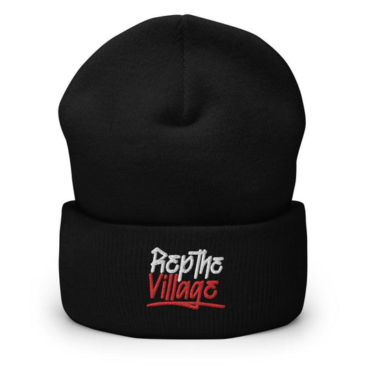 Delrick Abrams Jr. "Rep The Village" Beanie - Fan Arch