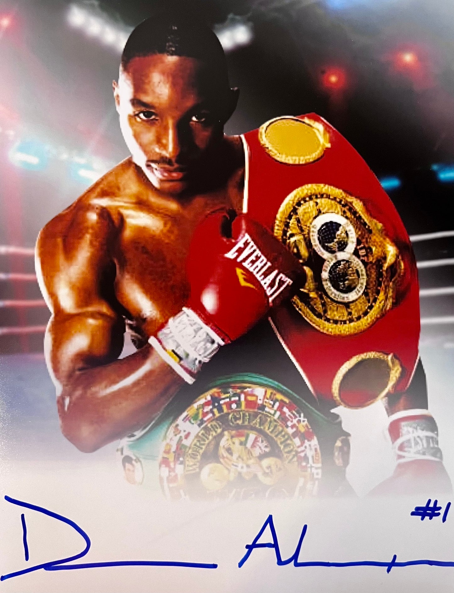 Devon Alexander "Limited Edition" Signed 8x10 - Fan Arch
