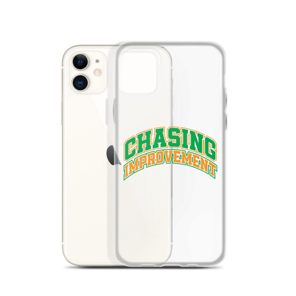 Ashton Washington "Chasing Improvement" iPhone Case - Fan Arch
