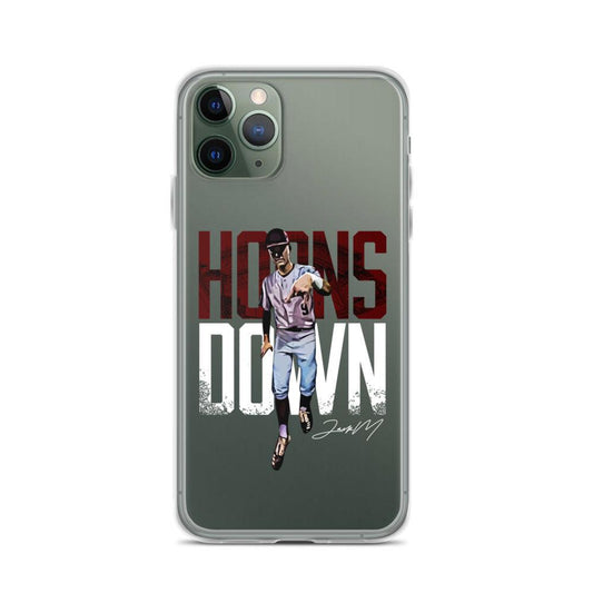 Jack Moss "Horns Down" iPhone Case - Fan Arch