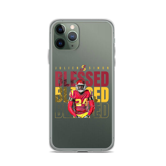 Julien Simon "Blessed" iPhone Case - Fan Arch