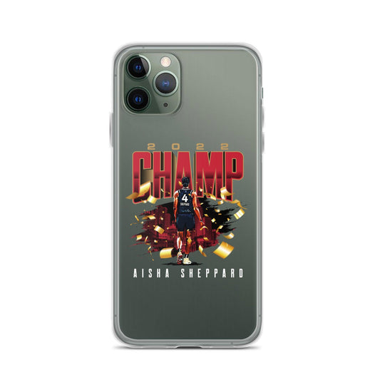 Aisha Sheppard "2022 Champ" iPhone Case - Fan Arch
